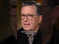 Thumbnail for the Stephen - Colbert Talks Being Himself on ‘The Late Show’ link, provided by host site