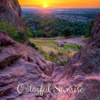 Thumbnail for the Rain Sounds - Colorful Sunrise link, provided by host site