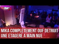 Thumbnail for the MIKA - Complètement ouf détruit une étagère à main nue - C’Cauet sur NRJ link, provided by host site
