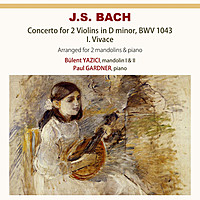 Thumbnail for the Johann Sebastian Bach - Concerto for Two Violins in D Minor, BWV 1043: I. Vivace (Arr. for Two Mandolins and Piano) link, provided by host site
