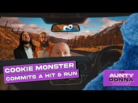 Thumbnail for the Aunty Donna - Cookie Monster Commits a Hit and Run link, provided by host site