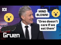 Thumbnail for the Selena Gomez - Cookie QR code is just ‘another level of gamification’ | Gruen Pt 4 link, provided by host site