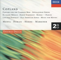 Thumbnail for the Aaron Copland - Copland: Appalachian Spring; Lincoln Portrait; Fanfare; Rodeo, etc. (2 CDs) link, provided by host site