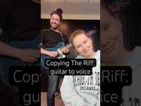 Thumbnail for the Ellie Banke - Copying The Riff: Guitar to Voice! 🎸 #copyingtheriff #vocalriff #riffsandruns link, provided by host site