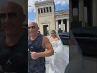 Thumbnail for the Vin Diesel - Crashes wedding with a surprise visit link, provided by host site