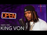 Thumbnail for the King Von - "Crazy Story" (Live Performance) | Open Mic link, provided by host site