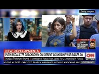 Thumbnail for the Pussy Riot - Creator of Nadya Tolokonnikova describes the dangers of defying Putin / CNN Erin Burnett link, provided by host site
