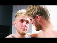 Thumbnail for the Jake Paul - CRIES backstage AFTER Logan Paul Loses to KSI link, provided by host site
