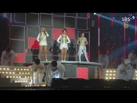 Thumbnail for the 2NE1 - 'CRUSH' + 'COME BACK HOME' in 2014 SBS Gayodaejun link, provided by host site