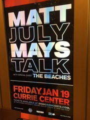 Thumbnail for the Matt Mays - Currie Center link, provided by host site