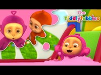 Thumbnail for the Teletubbies - Custard Paddling Pool | Tiddlytubbies 3D Season 4 link, provided by host site