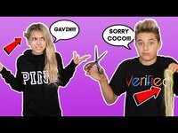 Thumbnail for the Gavin Magnus - Cutting CRUSH'S Hair PRANK **BAD IDEA** link, provided by host site