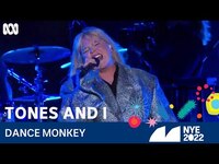 Thumbnail for the Tones and I - Dance Monkey | Sydney New Year's Eve 2022 | ABC TV + iview link, provided by host site