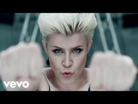 Thumbnail for the Robyn - Dancing On My Own link, provided by host site