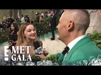 Thumbnail for the Dove Cameron - DARLING in Diesel at the Met Gala | E! Insider link, provided by host site