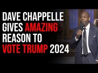 Thumbnail for the Timcast - Dave Chappelle Gives Amazing Reason To Vote Trump 2024 link, provided by host site