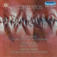 Thumbnail for the Vera Dénes - David: Viola Concerto / Sarai: Spring Concerto / Mihaly: Cello Concerto link, provided by host site