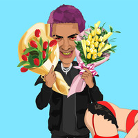 Image of Comethazine linking to their artist page due to link from them being at the top of the main table on this page