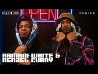 Thumbnail for the Armani White - & Denzel Curry "GOATED." (Live Performance) | Open Mic link, provided by host site