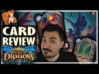 Thumbnail for the Kripp - DESCENT OF DRAGONS EXPANSION! - CARD REVIEW - Hearthstone link, provided by host site