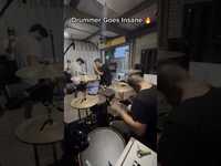 Thumbnail for the Nevertel - Did bro go off on the drums or nah?? 😮‍💨🔥🔥 #shorts #drummer #rockmusic #metalcore link, provided by host site