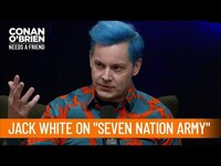 Thumbnail for the Jack White - Didn't Know "Seven Nation Army" Would Become An Anthem | Conan O'Brien Needs A Friend link, provided by host site