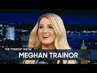 Thumbnail for the Meghan Trainor - Didn't Know She Was Pregnant During Her Last Tonight Show Appearance link, provided by host site