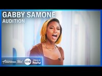 Thumbnail for the Jennifer Hudson - Discovers Gabby Samone on Instagram - Dazzles Judges with “Natural Woman” Audition! link, provided by host site
