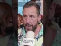 Thumbnail for the Adam Sandler - Dishes how Travis Kelce and Bad Bunny ended up in "Happy Gilmore 2" link, provided by host site