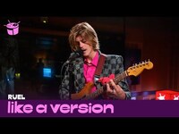 Thumbnail for the Ruel - 'distance' (live for Like A Version) link, provided by host site