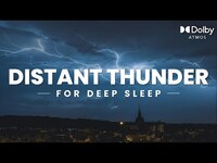 Thumbnail for the Alex Marshall - Distant Thunder Sounds f 10 Hours Sounds for Sleep, Calming or Relaxation | Nature White Noise link, provided by host site
