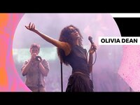 Thumbnail for the Olivia Dean - Dive (Radio 1's Big Weekend 2024) link, provided by host site