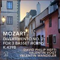 Thumbnail for the David Philip Hefti - Divertimento No. 2 For 3 Basset Horns, K.439b link, provided by host site