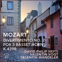 Thumbnail for the David Philip Hefti - Divertimento No. 2 For 3 Basset Horns, K.439b link, provided by host site