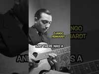 Thumbnail for the Rick Beato - Django Reinhardt learned guitar with 2 fingers! #guitar #djangoreinhardt #gypsyjazz #shorts link, provided by host site