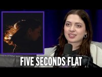 Thumbnail for the Lizzy McAlpine - Doesn't Feel A Connection To "Five Seconds Flat" link, provided by host site