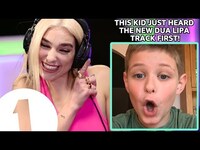 Thumbnail for the Dua Lipa - Don't Start Now | This 8 year old kid HEARD IT FIRST! link, provided by host site