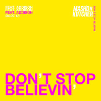 Thumbnail for the Mashd N Kutcher - Don’t Stop Believin’ link, provided by host site