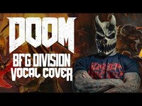 Thumbnail for the Alex Terrible - DOOM ETERNAL - BFG DIVISION by MICK GORDON (DEMON VOCAL COVER) link, provided by host site