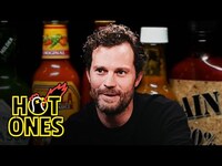Thumbnail for the Jamie - Dornan Gets Punched in the Face by Spicy Wings | Hot Ones link, provided by host site