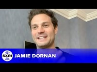 Thumbnail for the Jamie - Dornan on Andrew Garfield, Robert Pattinson, Charlie Cox, Eddie Redmayne | SiriusXM link, provided by host site
