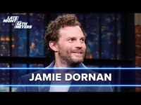 Thumbnail for the Jamie - Dornan Talks Barb & Star Go To Vista Del Mar and Landing His Trolls World Tour Role link, provided by host site
