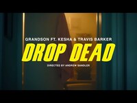 Thumbnail for the Grandson - Drop Dead (with Kesha & Travis Barker) link, provided by host site