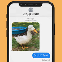 Thumbnail for the Haley & Michaels - Drunk Text link, provided by host site