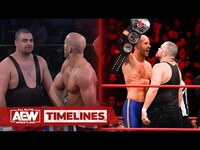 Thumbnail for the All Elite Wrestling - Eddie Kingston vs Claudio Castagnoli: TITLE vs TITLE! This Wednesday! | AEW Timelines link, provided by host site