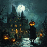 Thumbnail for the The Citizens of Halloween - Eerie Harmonies, Haunting Halloween link, provided by host site