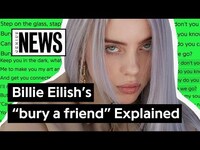 Thumbnail for the Billie - Eilish’s “bury a friend” Explained | Song Stories link, provided by host site