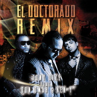 Thumbnail for the Tony Dize - El Doctorado (Remix) link, provided by host site