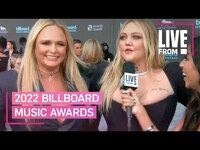 Thumbnail for the Miranda Lambert - & Elle King Get Tipsy Ahead of BBMAs 2022 (Exclusive) | E! Red Carpet link, provided by host site
