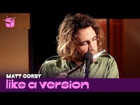 Thumbnail for the Matt Corby - 'Empires Attraction' (live for Like A Version) link, provided by host site